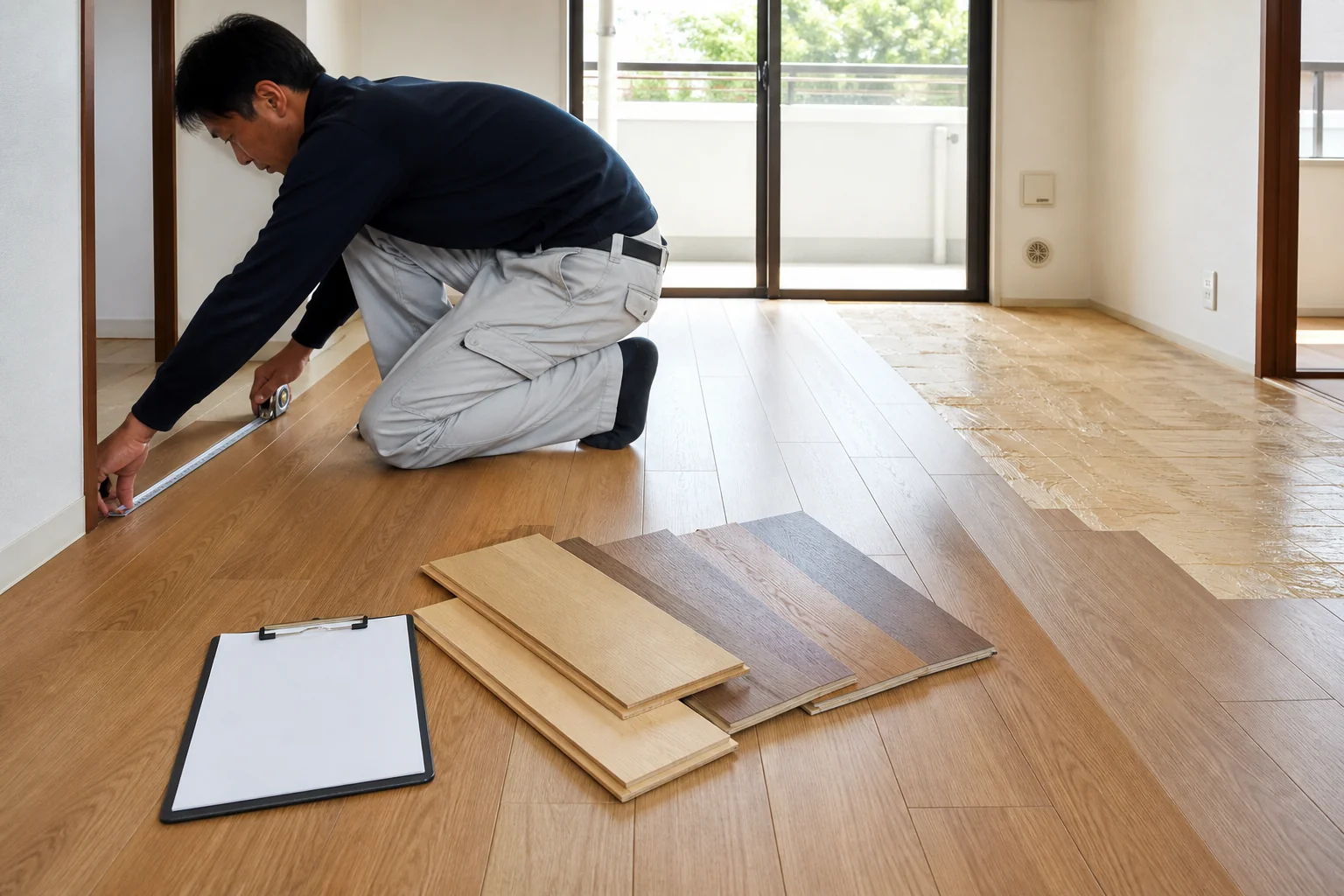 フローリング張り替え費用の目安を先に確認します