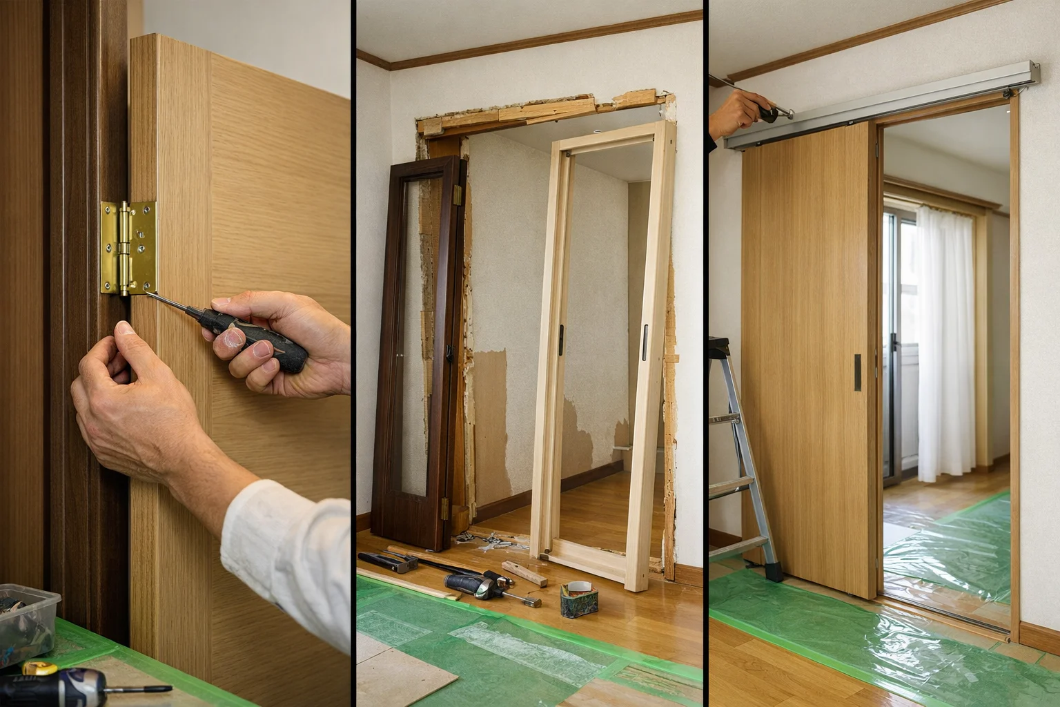 室内ドア交換の費用相場はどれくらい?最初に結論