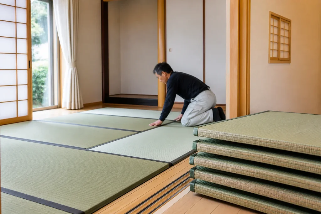 畳張り替え費用はいくら？裏返し・表替え・新調の相場と見積もりの注意点
